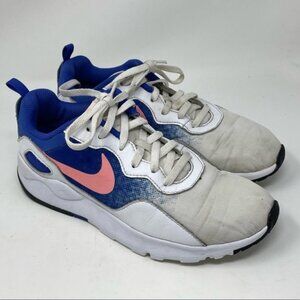 Nike Women's Shoes Runner 882267-100 White and Blue Running Trainers Size 7.5